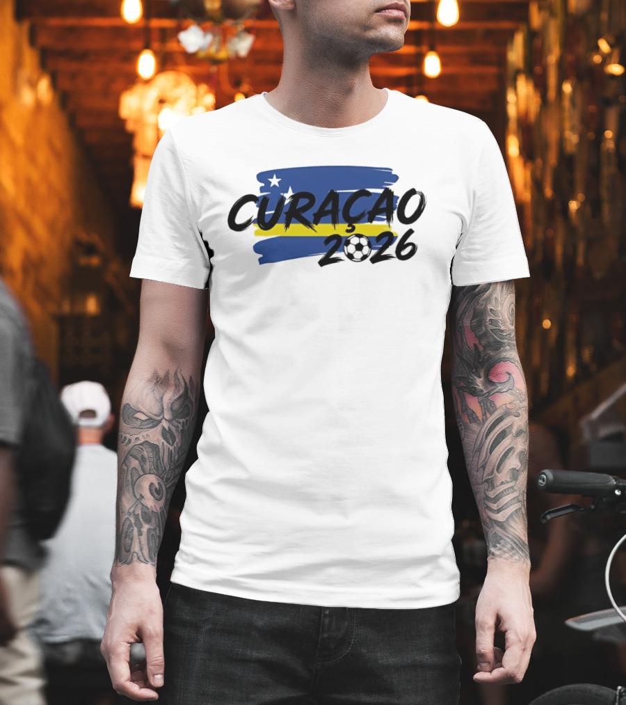 Curaçao 2026 World Cup National Team Soccer T-Shirt