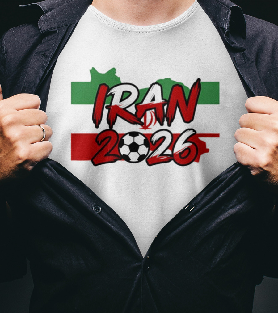 IRAN 2026 World Cup Soccer National Team T-Shirt