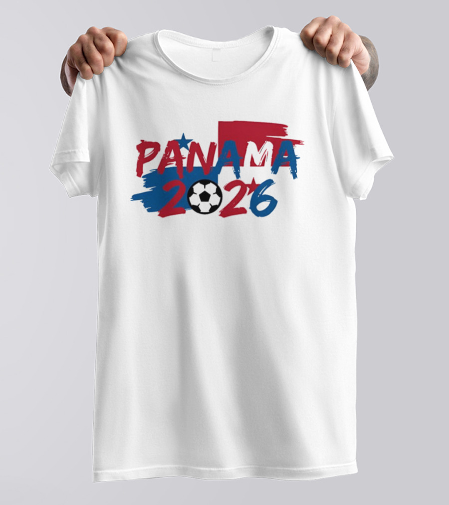 Panama 2026 Soccer Team World Cup Soccer Ball T-Shirt