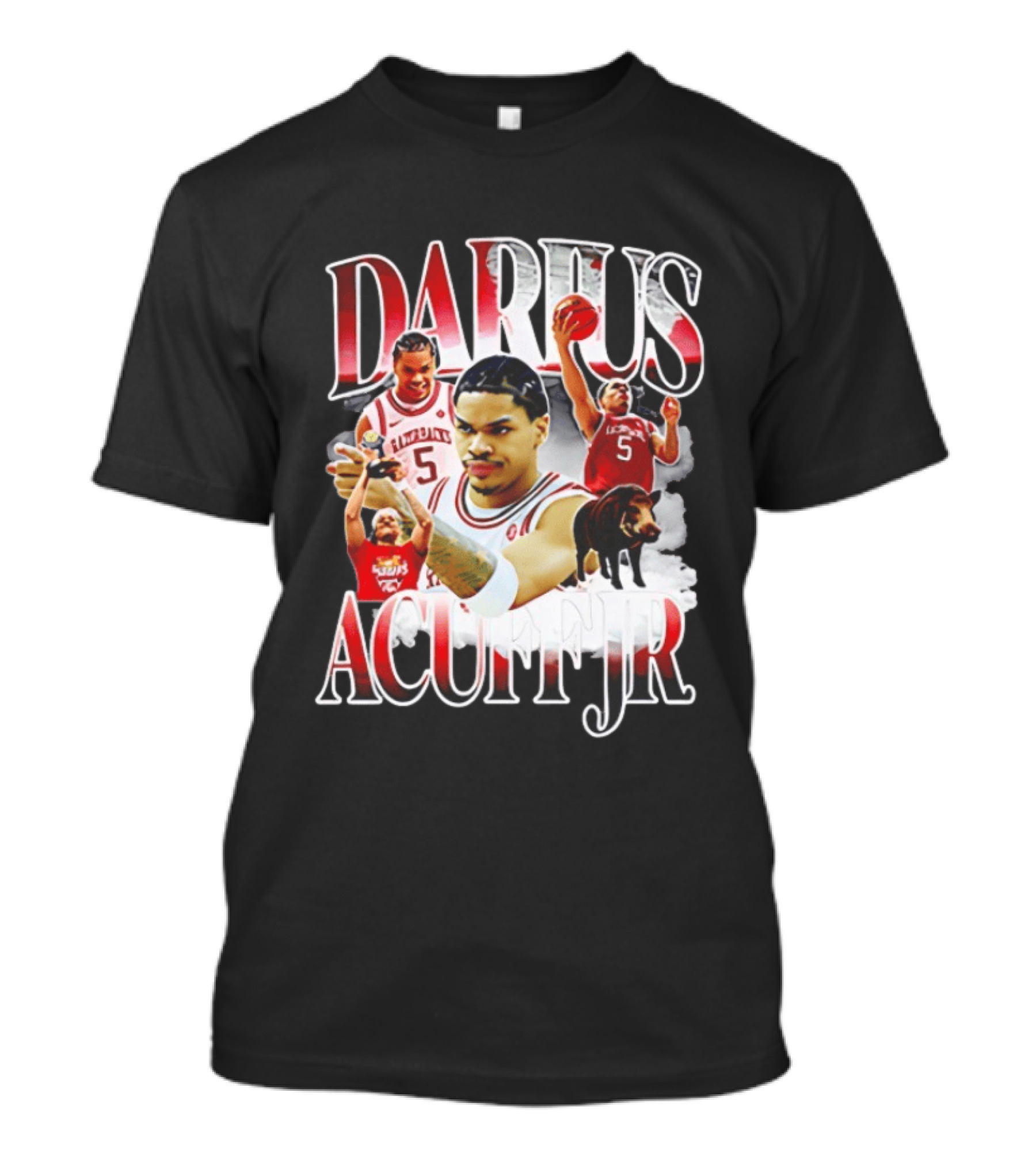 Darus Acuff Jr Arkansas Razorbacks Basketball Player Highlights T-Shirt