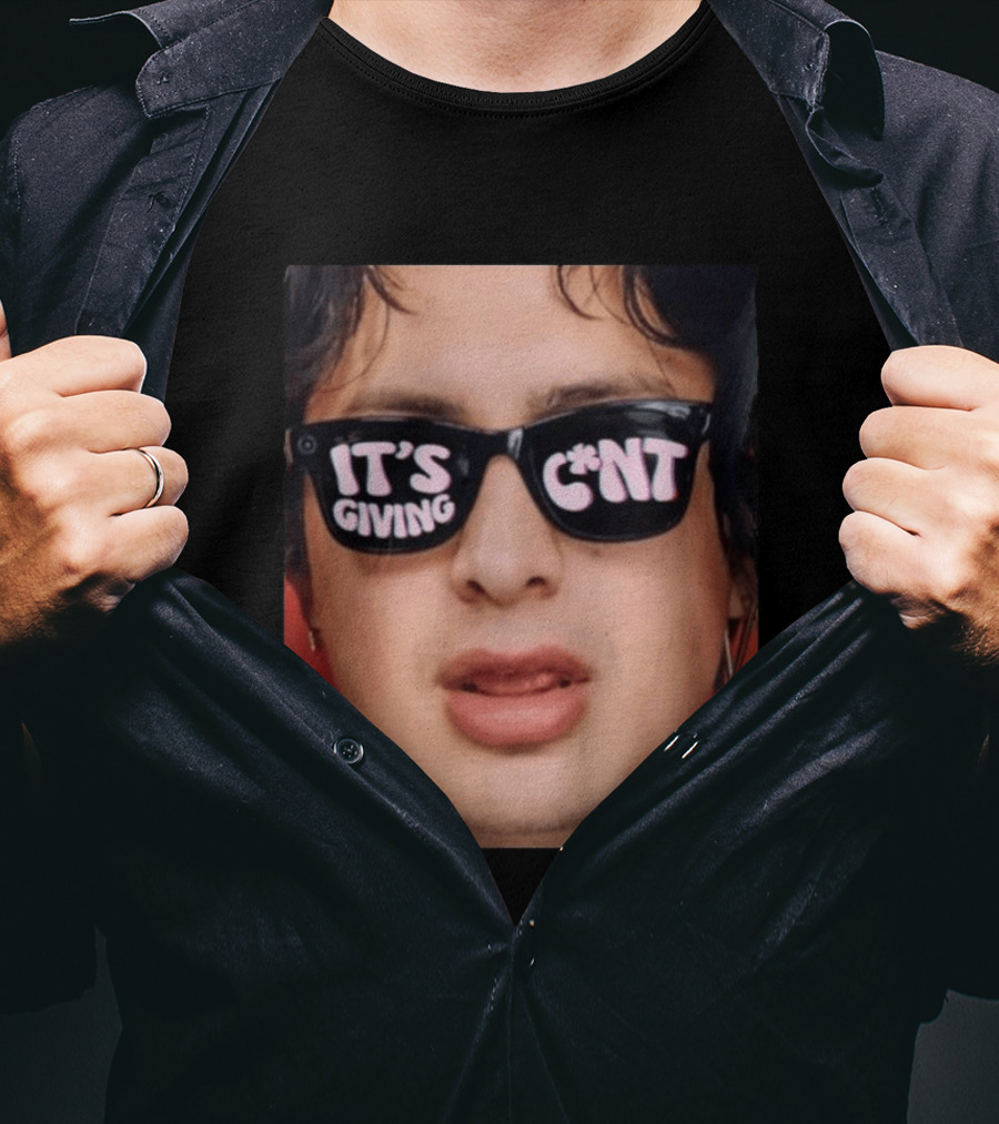 Hudson Williams It's Giving C*nt Sunglasses T-Shirt
