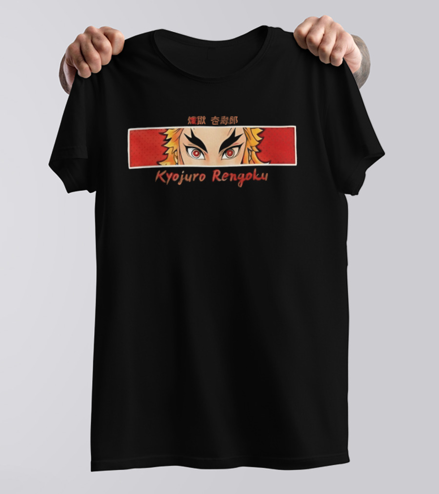 Kyojuro Rengoku Fiery Gaze Hashira Eyes T-Shirt