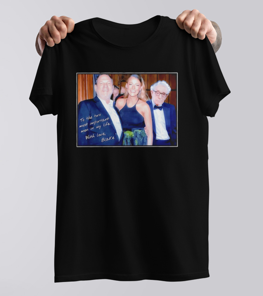 To The Two Most Important Men In My Life With Love Blake T-Shirt