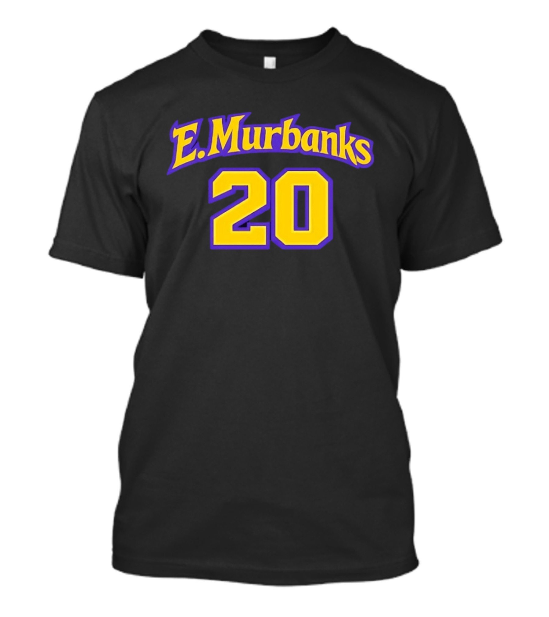 E Murbanks 20 Purple And Gold T-Shirt