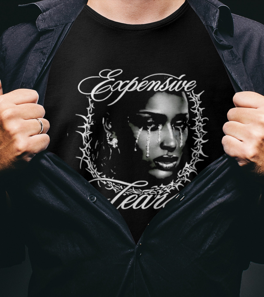 Expensive Tears Danileigh Collab Jewelry Face T-Shirt