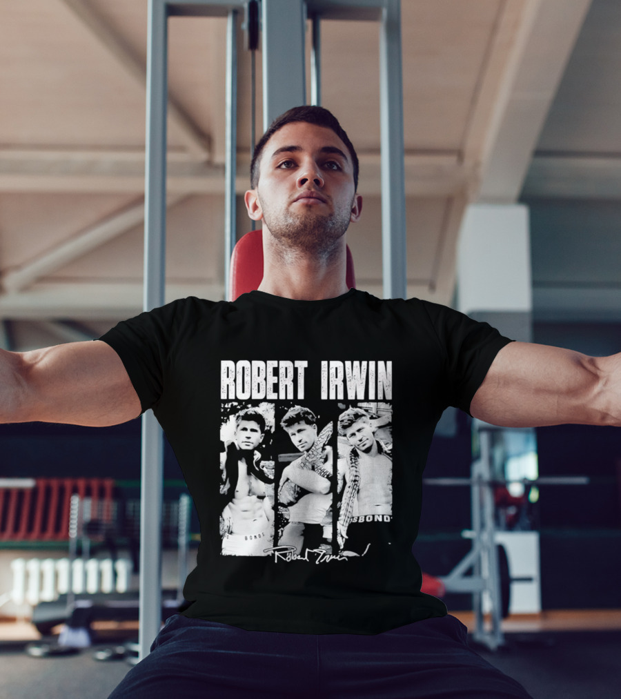 Robert Irwin Animal Wildlife Bonds Crocodile And Signature T-Shirt