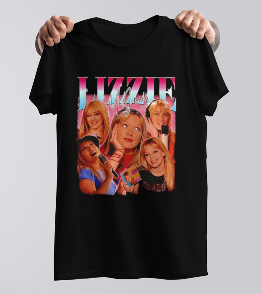 Lizzie McGuire Hilary Duff Disney Channel Nostalgia 90s T-Shirt