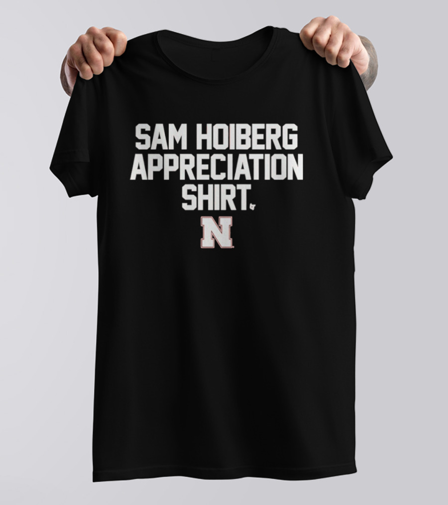 Sam Hoiberg Appreciation Nebraska Basketball N T-Shirt