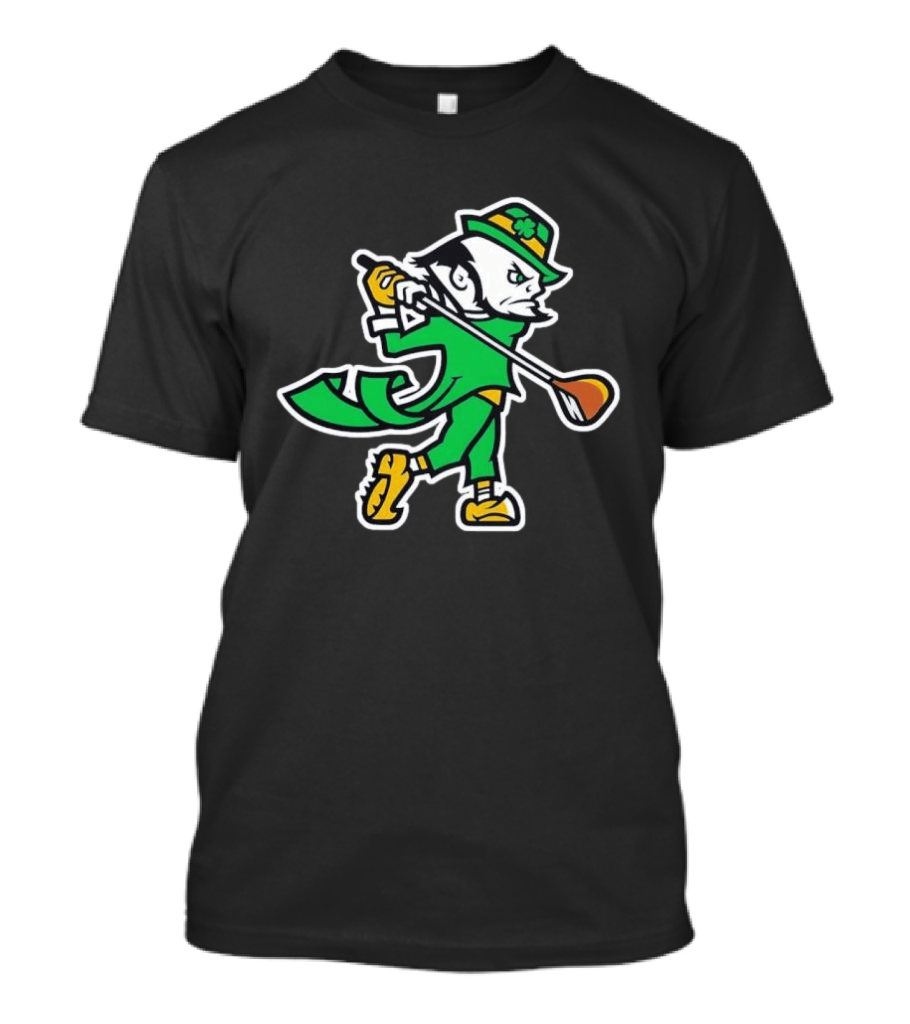 Notre Dame Fighting Irish Golf Leprechaun 2026 T-Shirt