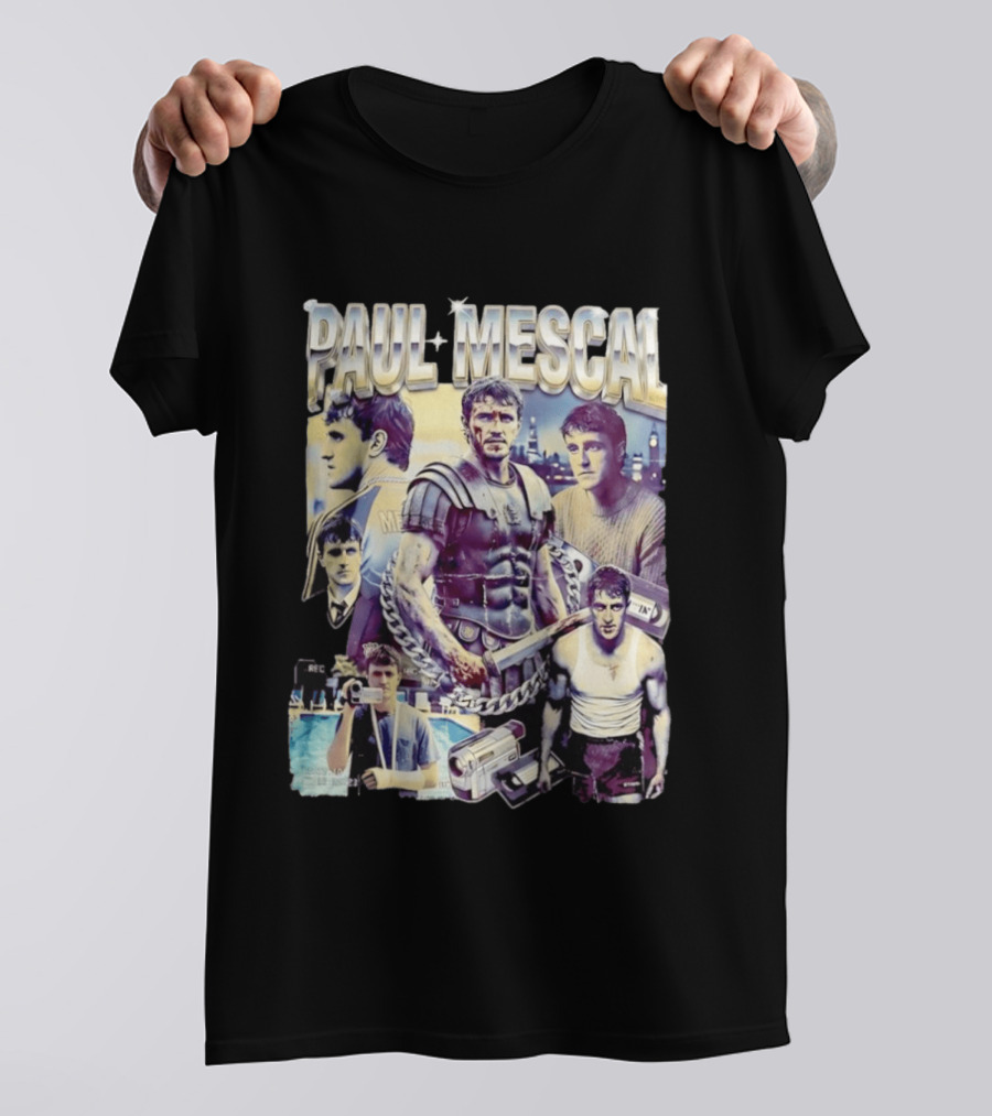 Paul Mescal Gladiator Aftersun Actor Film T-Shirt