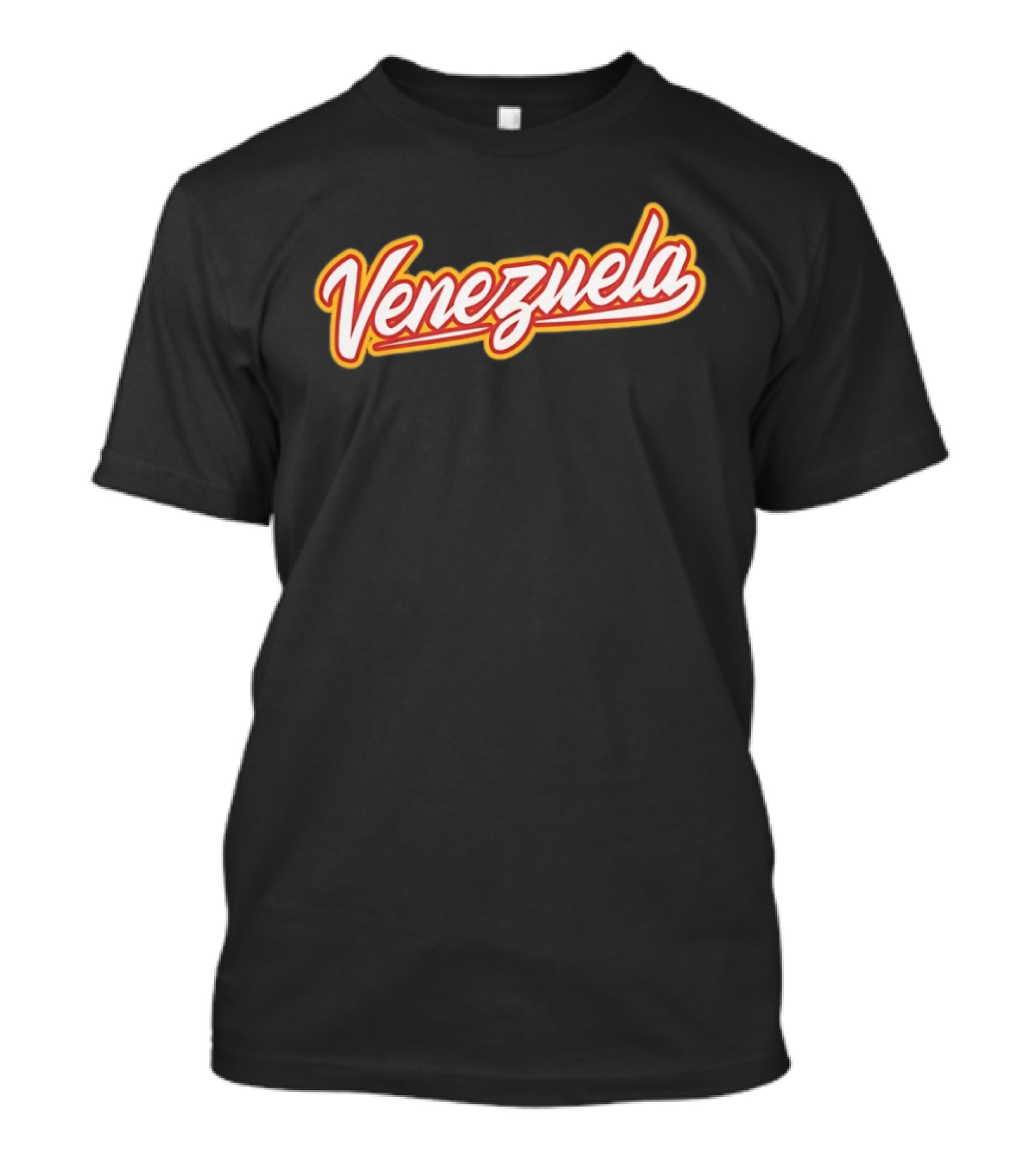 Venezuela Baseball 2026 Retro Style Script T-Shirt