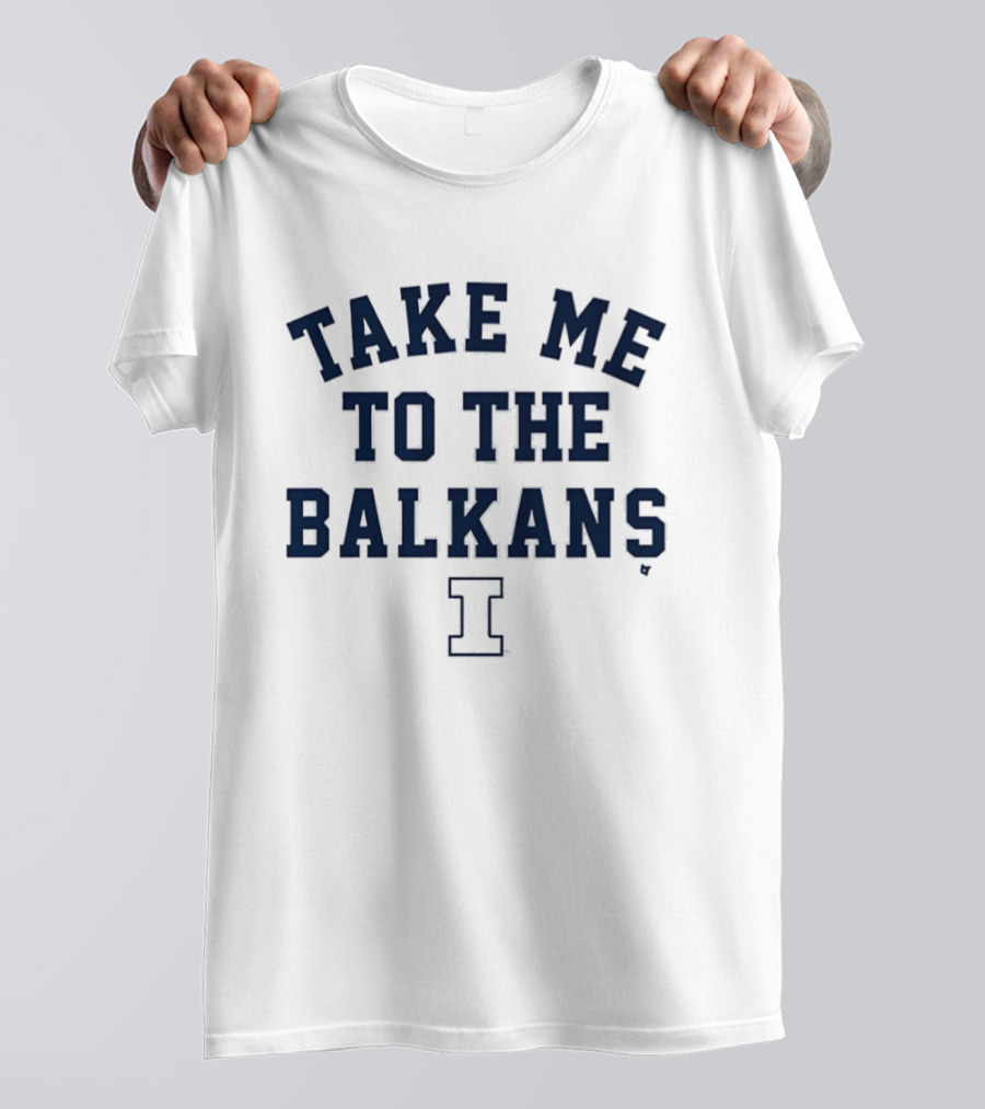 Illinois Fighting Illini Basketball Balkan Adventure T-Shirt