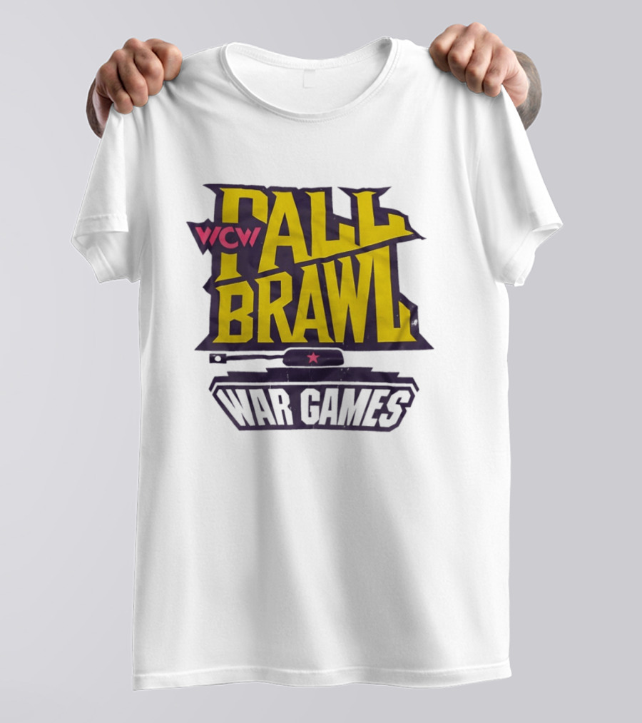 WCW Fall Brawl War Games Tank T-Shirt