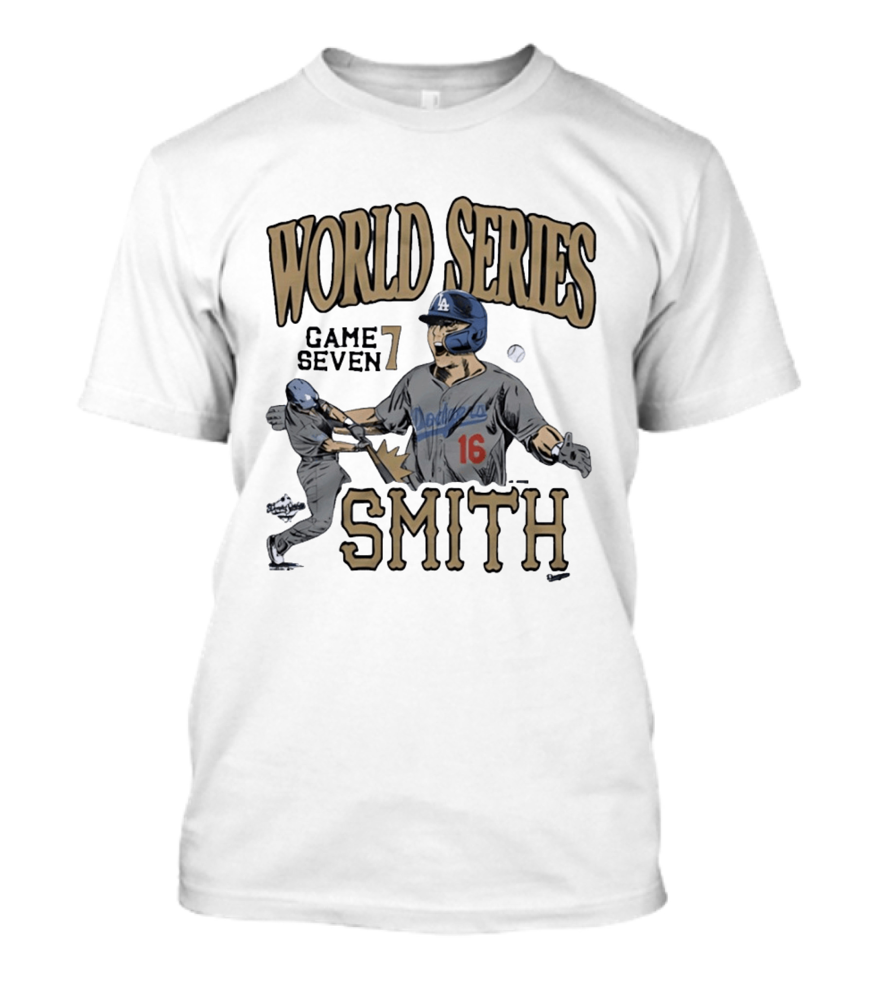 World Series Smith Dodgers Game Seven 2026 Homage T-Shirt