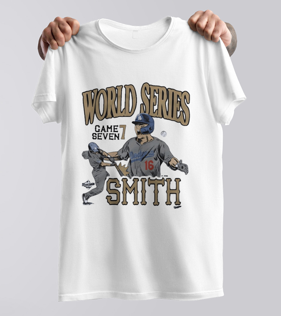 World Series Smith Dodgers Game Seven 2026 Homage T-Shirt