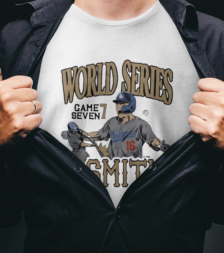 World Series Smith Dodgers Game Seven 2026 Homage T-Shirt