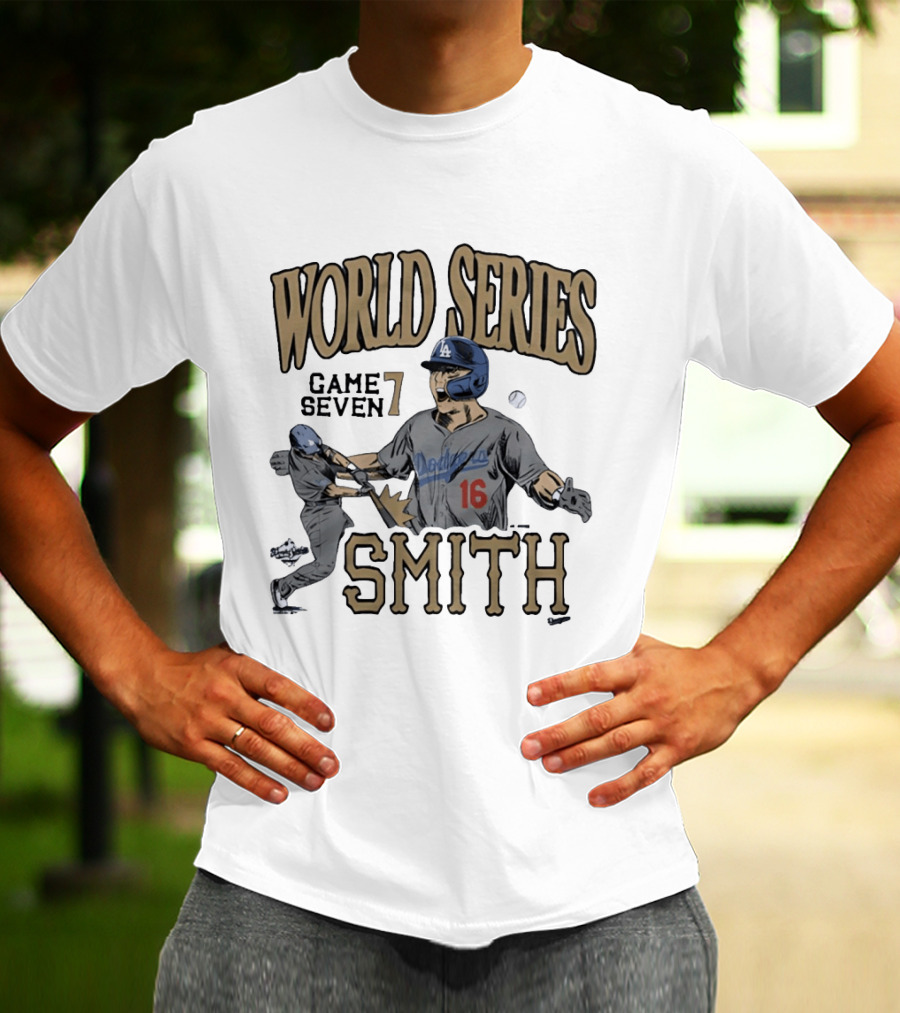World Series Smith Dodgers Game Seven 2026 Homage T-Shirt