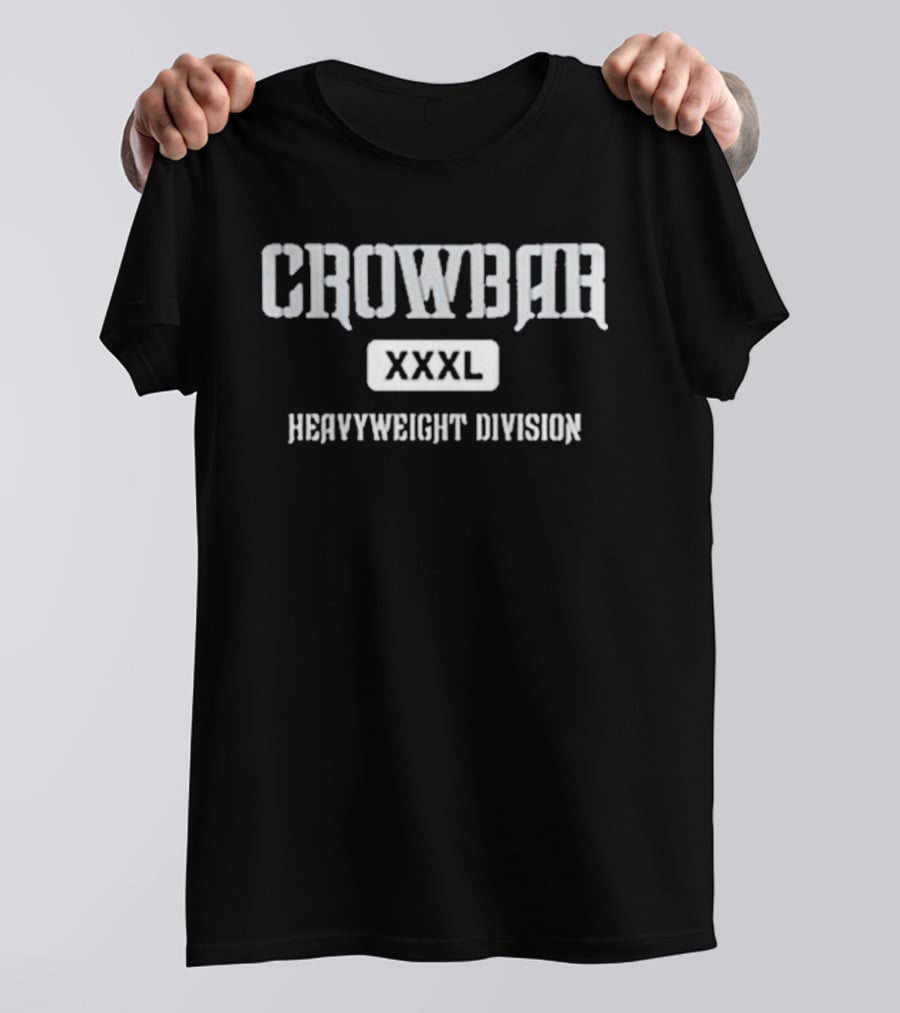 Crowbar XXXL Heavyweight Division Tour 2026 Special Edition T-Shirt