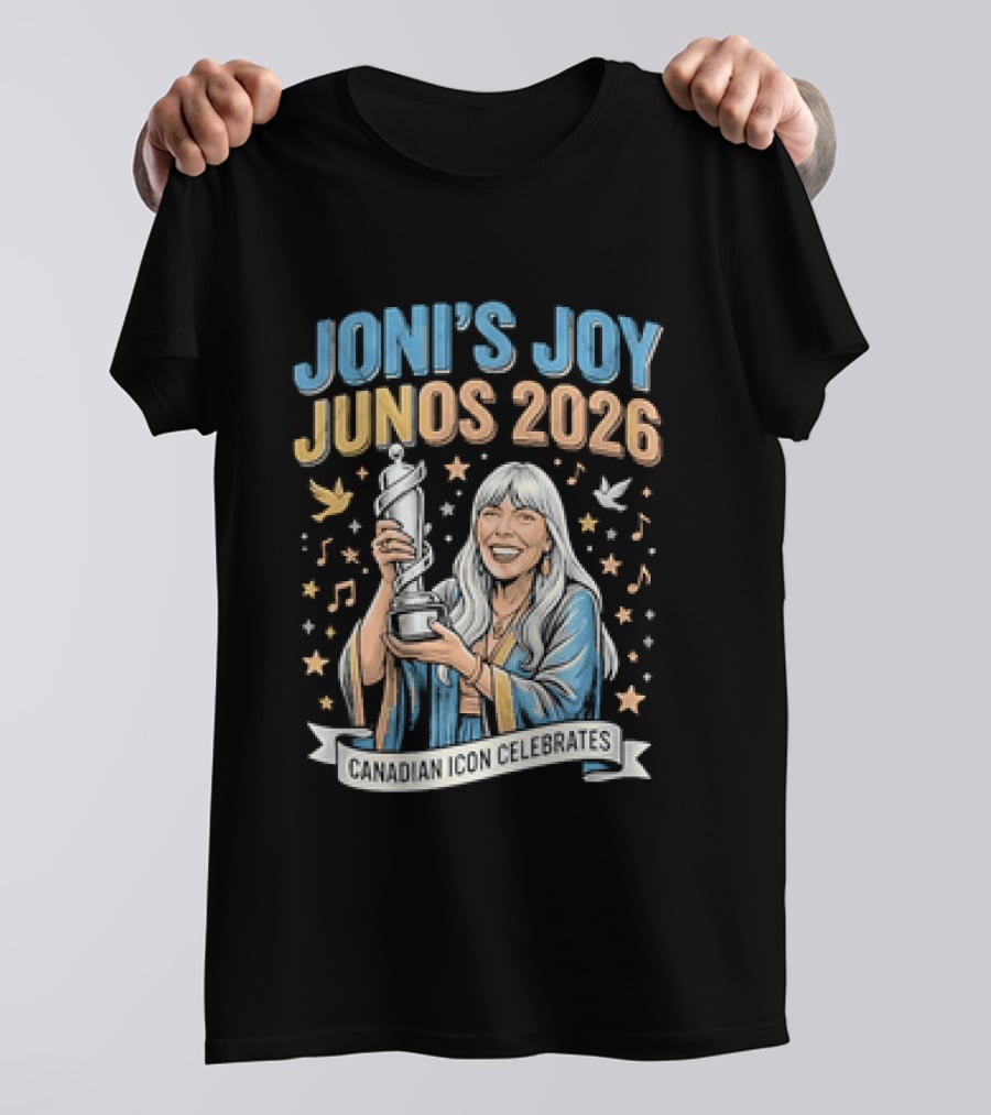 Joni's Joy Junos 2026 Celebration Of Music T-Shirt