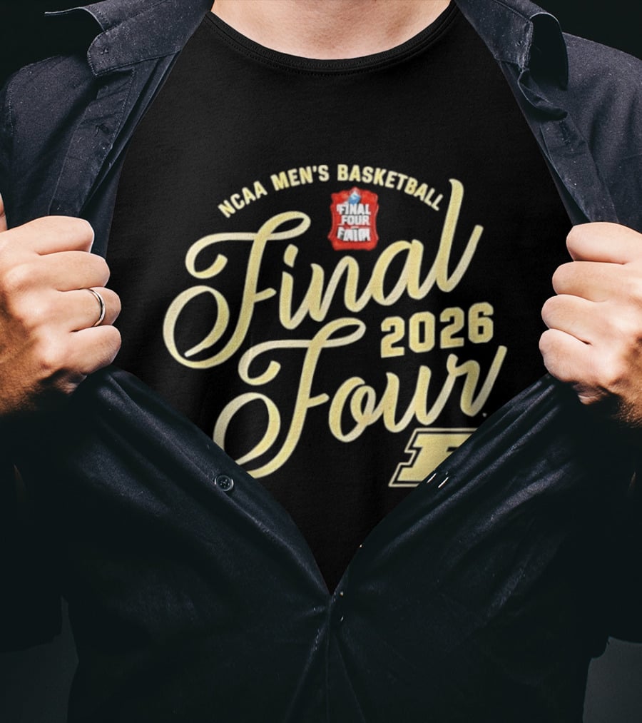 Purdue Boilermakers NCAA Men's Basketball Final Four 2026 T-Shirt