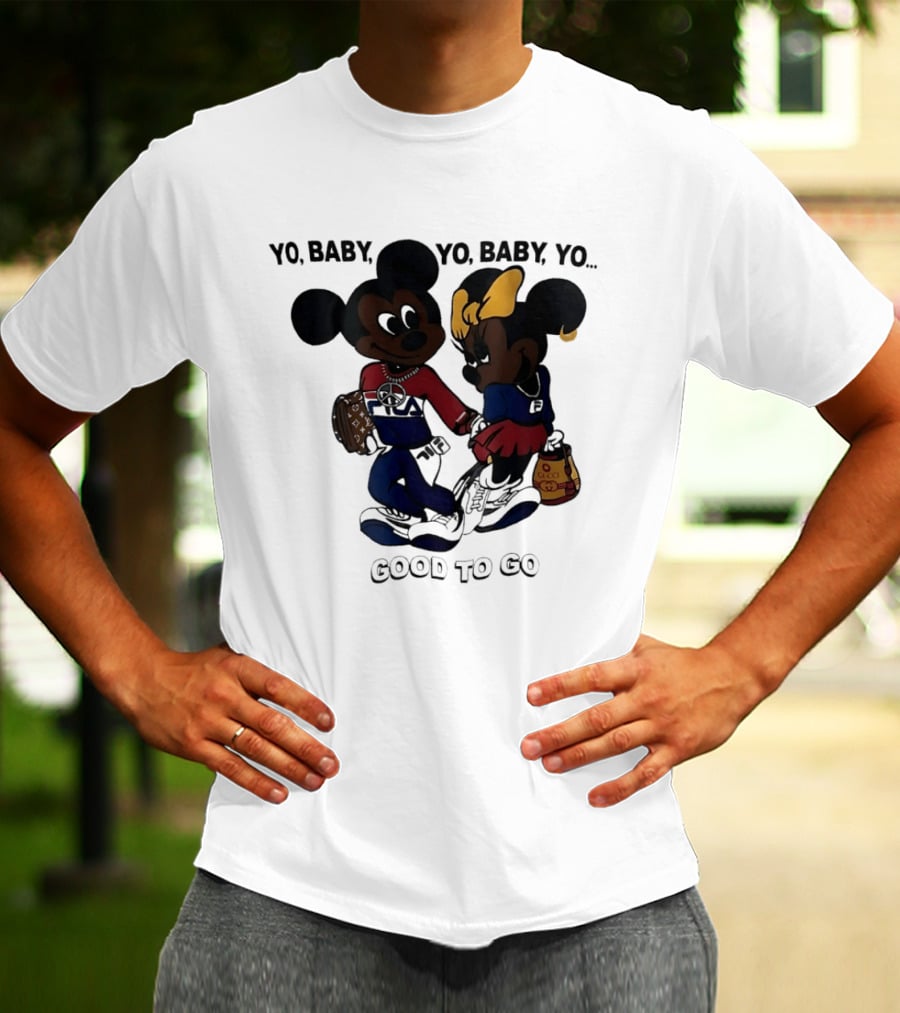 Yo Baby Yo Mickey Minnie Good To Go Fashion T-Shirt