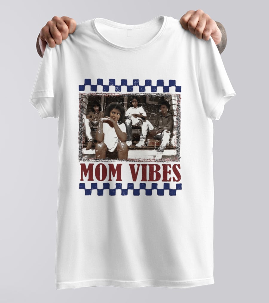 Mom Vibes Retro Mother's Day Family T-Shirt