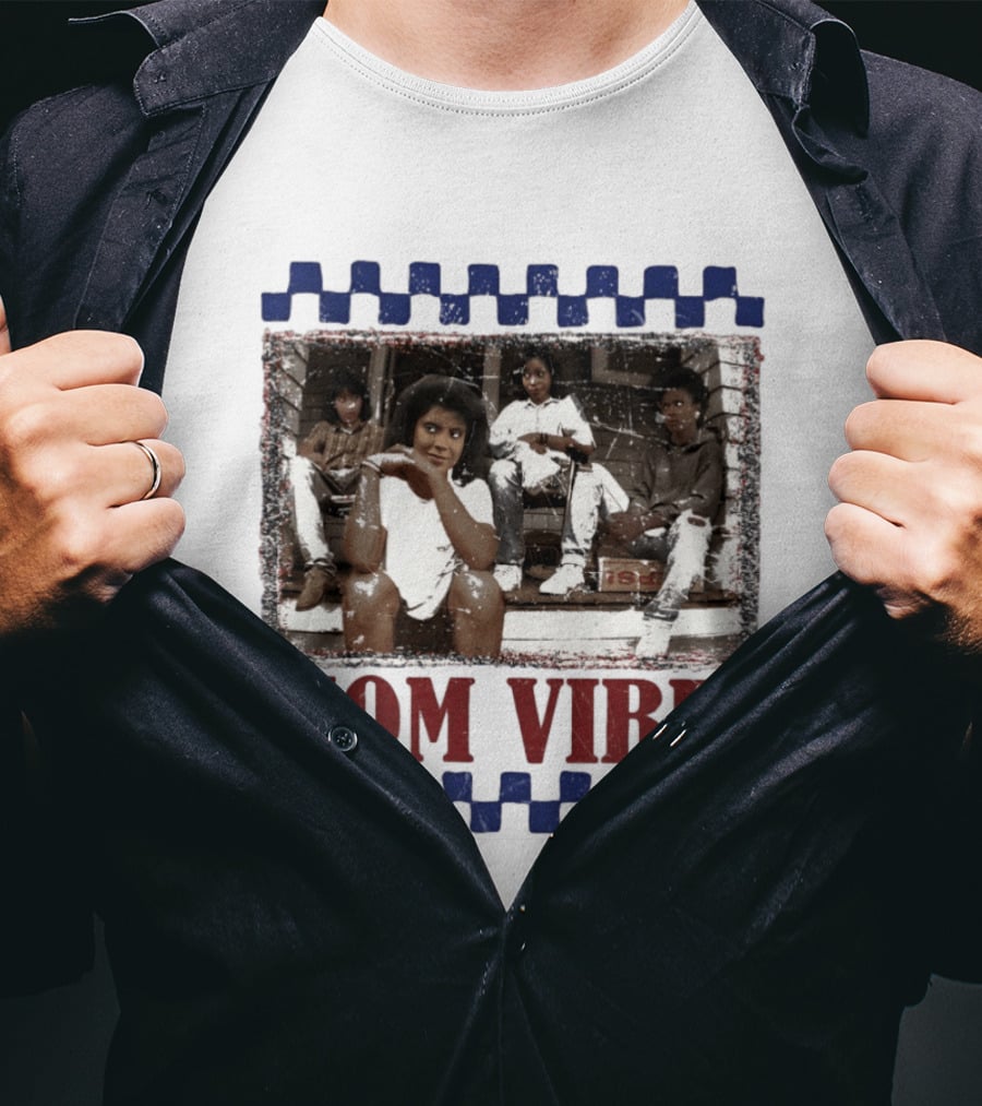 Mom Vibes Retro Mother's Day Family T-Shirt