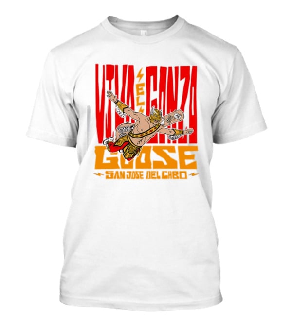 Viva El Gonzo Goose El Gonzo Fantástico Wrestling Skateboarding Fusion T-Shirt