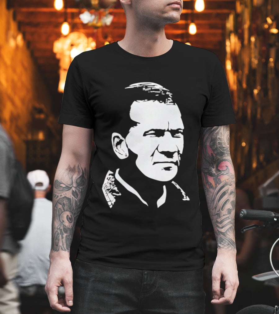 Barry Switzer Coach The King Sketch T-Shirt