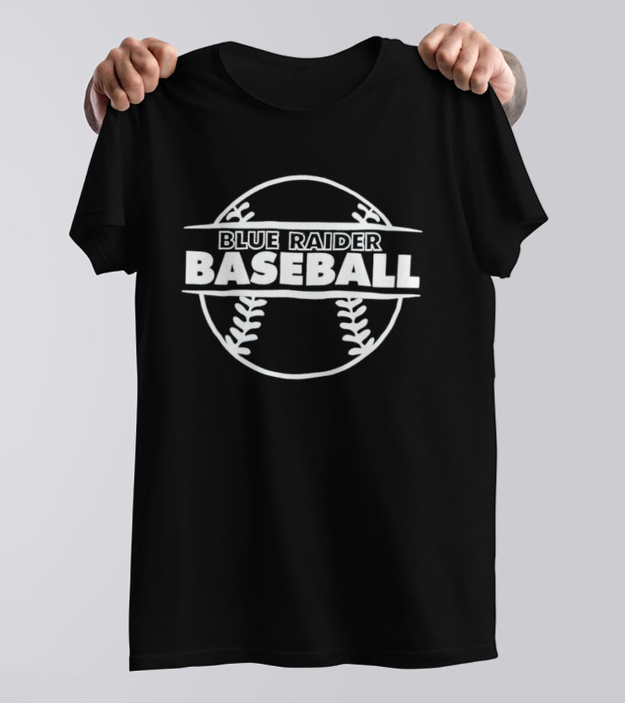 Blue Raider Baseball Vintage Sports Team T-Shirt