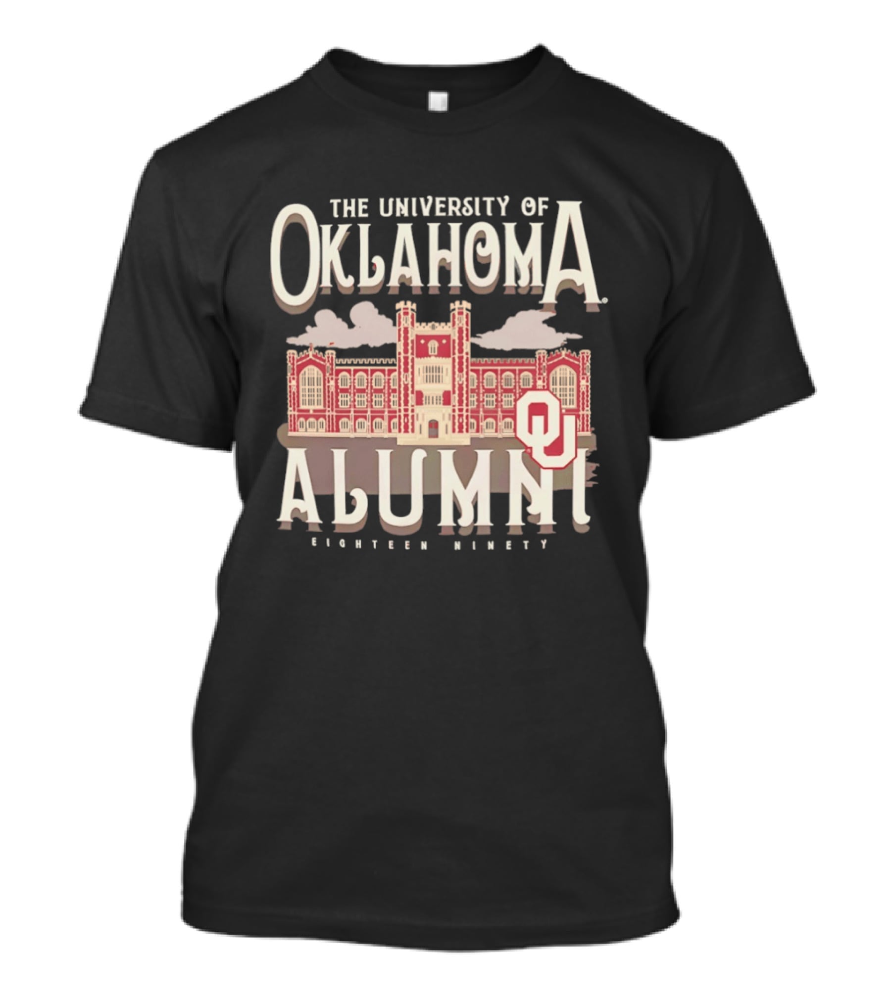 The University Of Oklahoma Alumni Oklahoma Sooners Eighteen Ninety T-Shirt