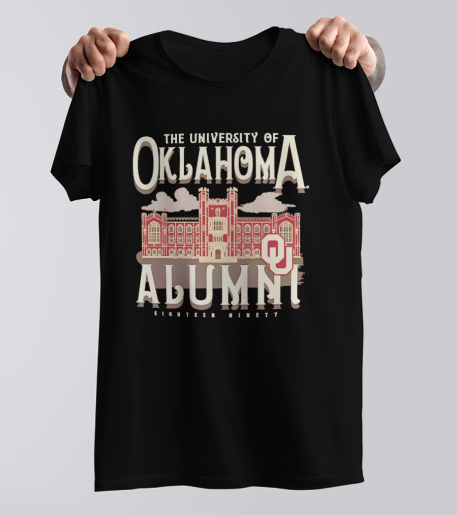 The University Of Oklahoma Alumni Oklahoma Sooners Eighteen Ninety T-Shirt