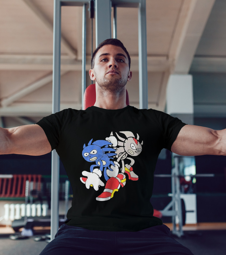 Sanic Coldsteel April Fools Meme Characters T-Shirt