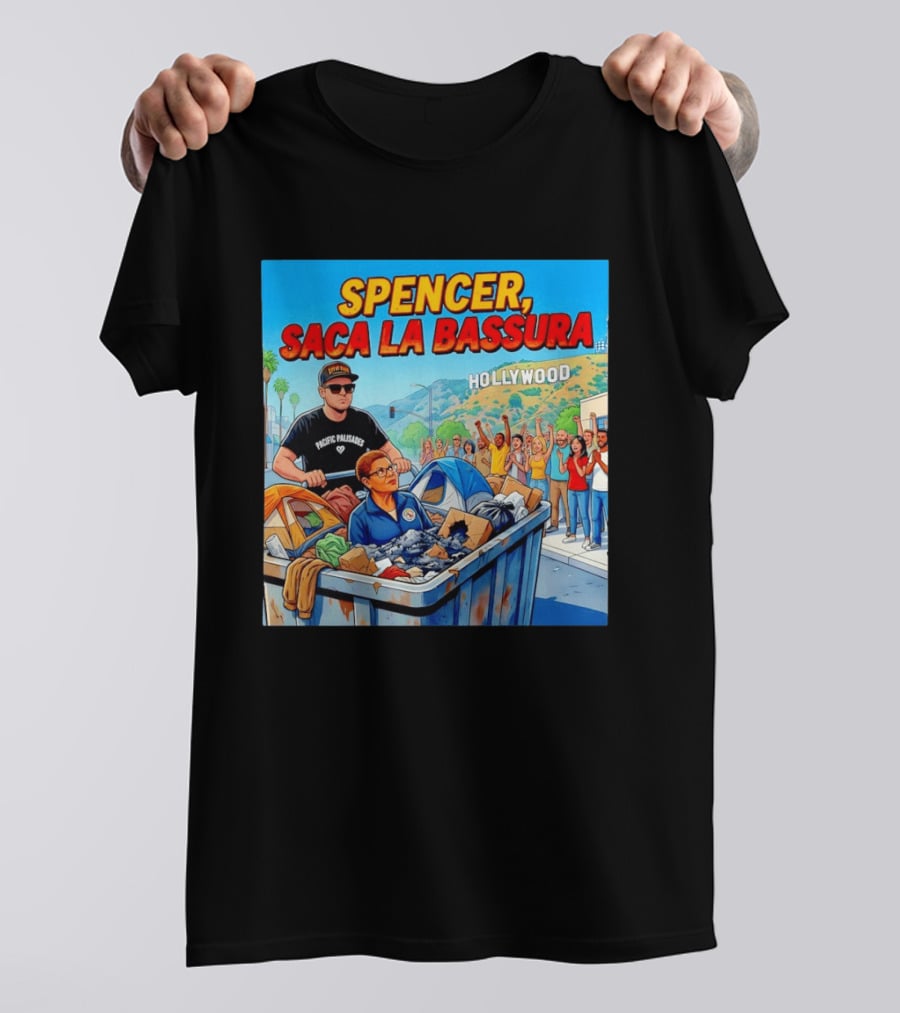 Spencer Saca La Bassura Pacific Palisades Hollywood Scene T-Shirt