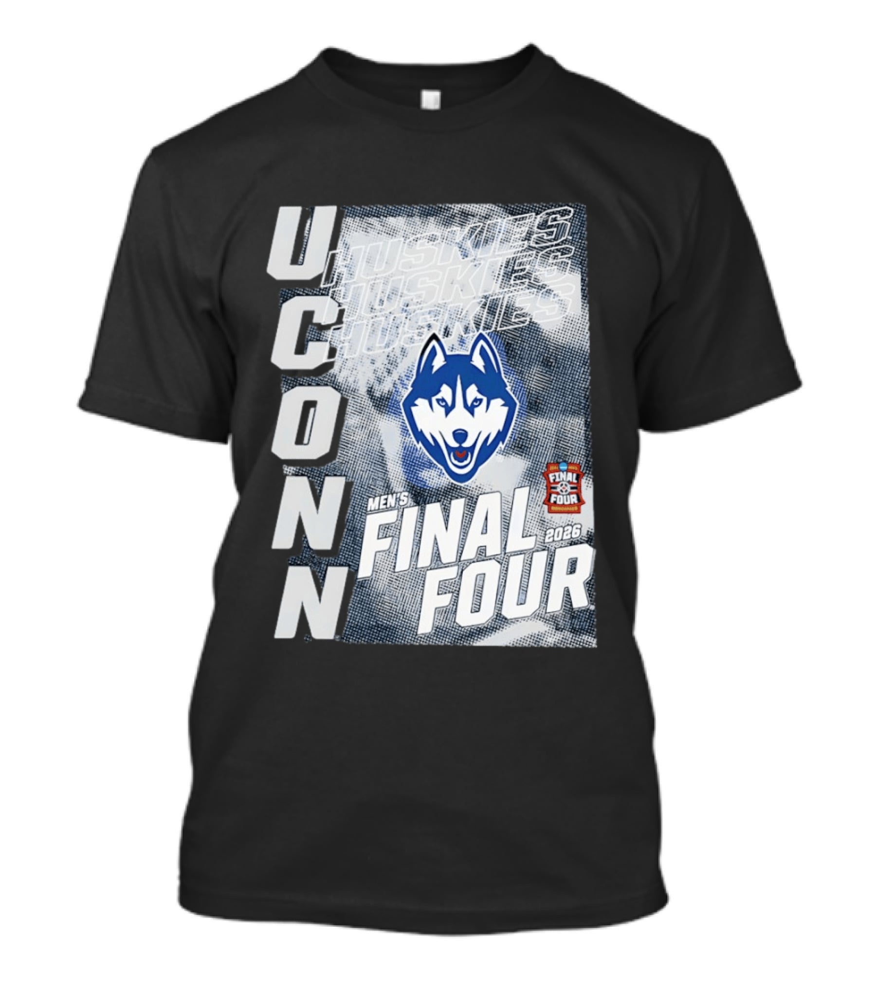 UConn Huskies Men's Final Four NCAA 2026 T-Shirt