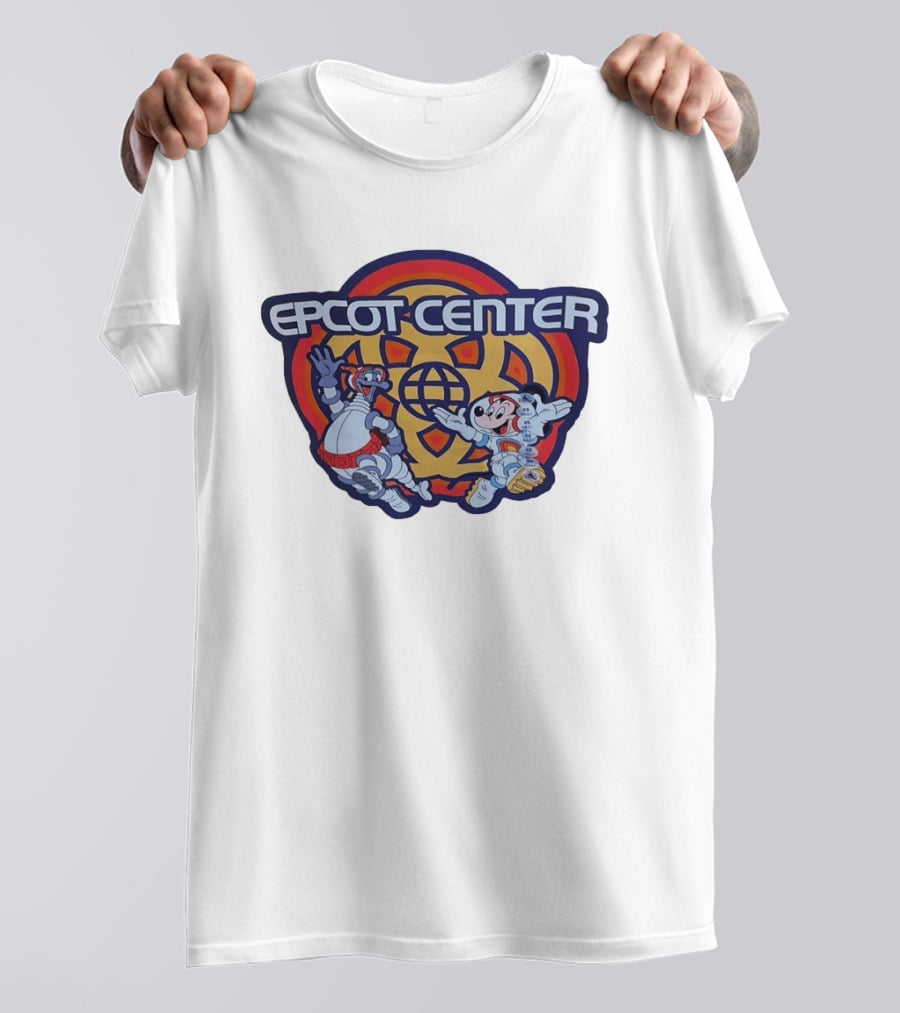 Epcot Center Mickey Mouse And Figment Duo T-Shirt
