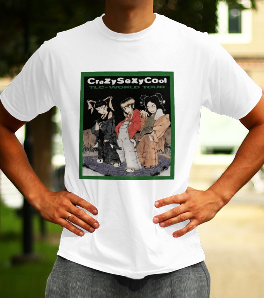 TLC CrazySexyCool World Tour 1995 T-Shirt