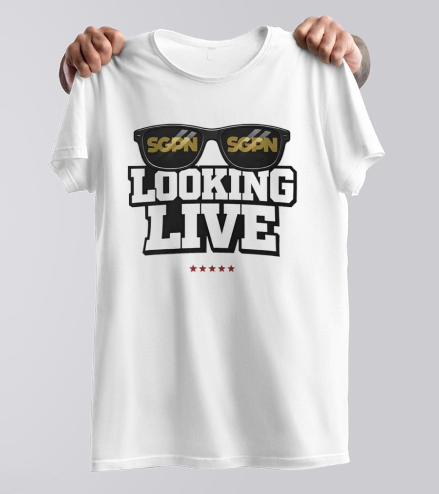 SGPN Looking Live Sunglasses Stars T-Shirt