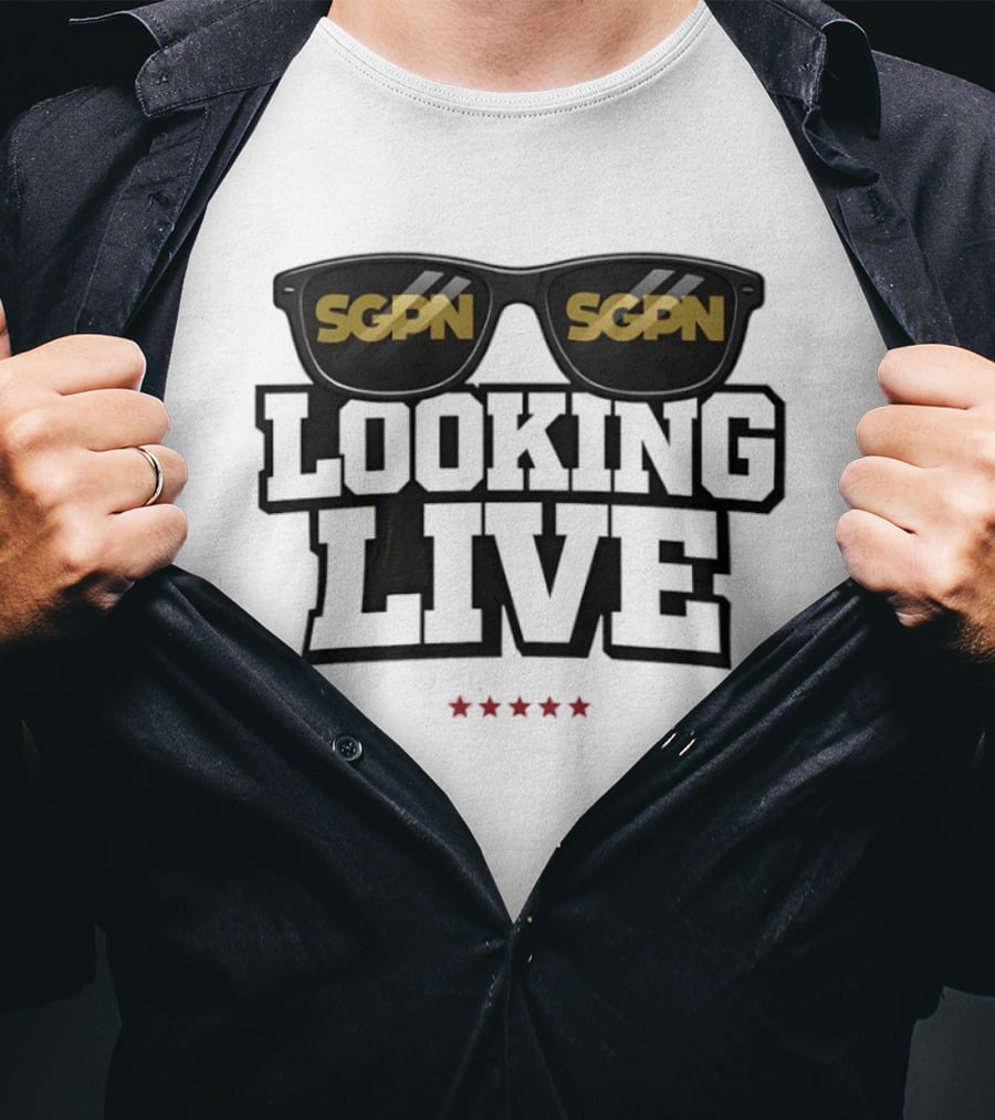 SGPN Looking Live Sunglasses Stars T-Shirt