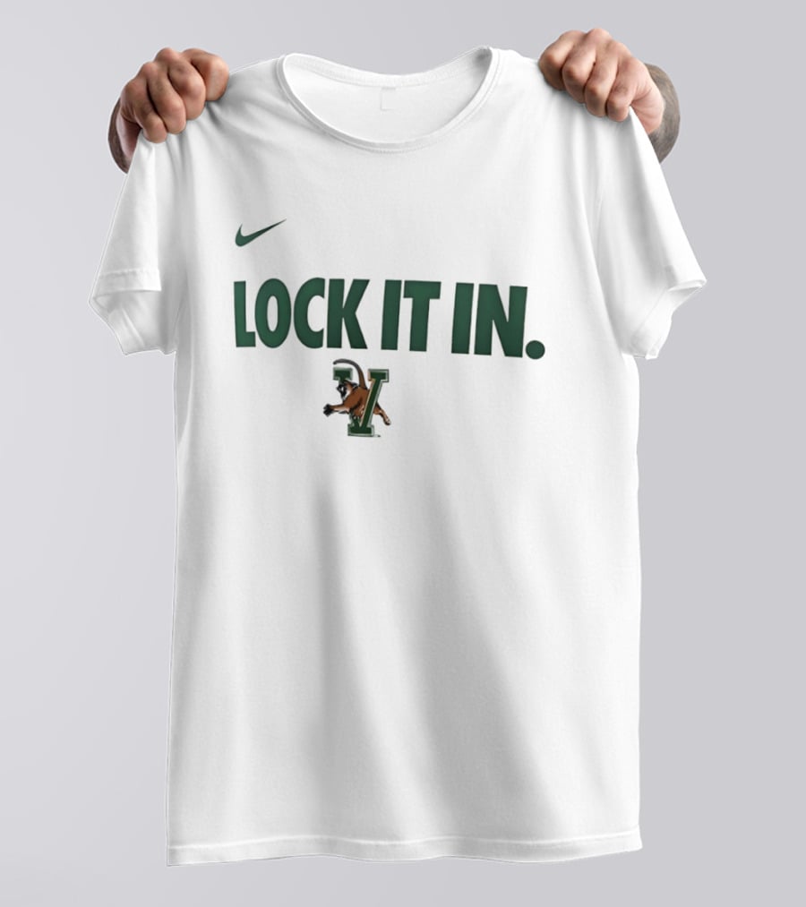 Vermont Catamounts Lock It In March Madness Nike T-Shirt