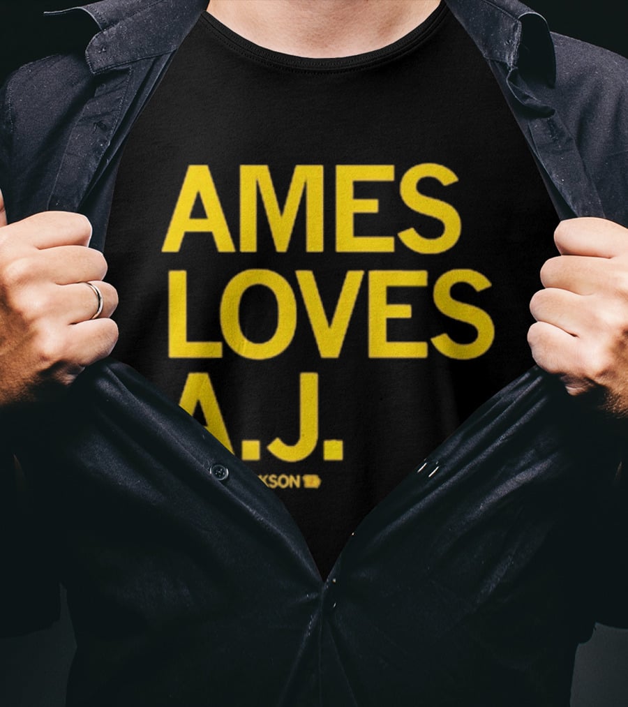 Ames Loves A J Arianna Jackson T-Shirt