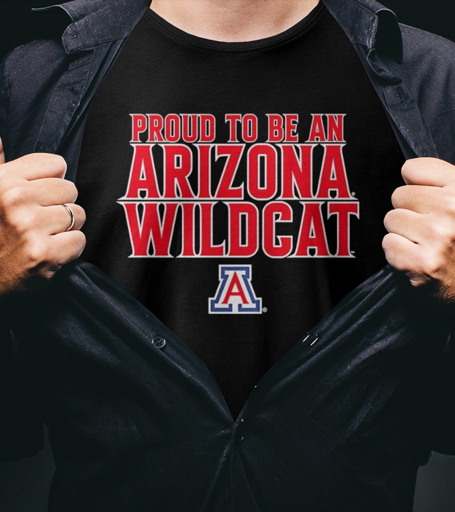 Proud To Be An Arizona Wildcat Arizona Wildcats Men's Basketball 2026 T-Shirt
