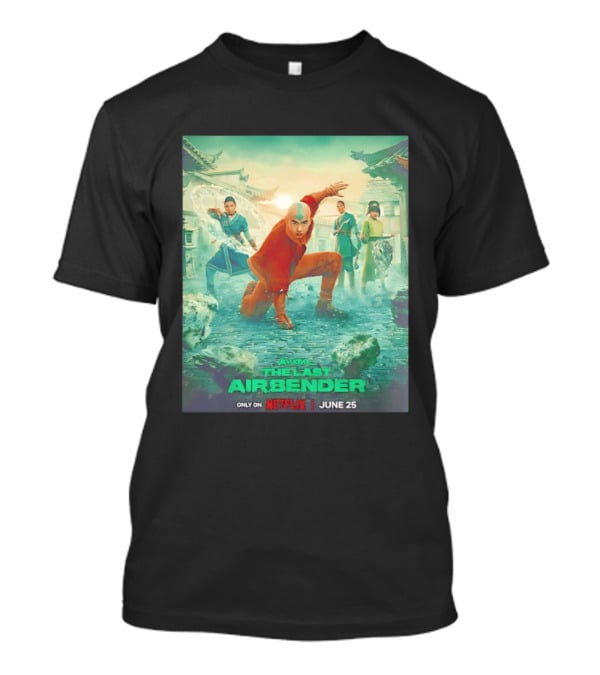 Avatar The Last Airbender Coming June 25 On Netflix T-Shirt