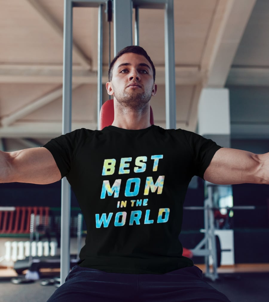 Best Mom In The World Tie Dye T-Shirt