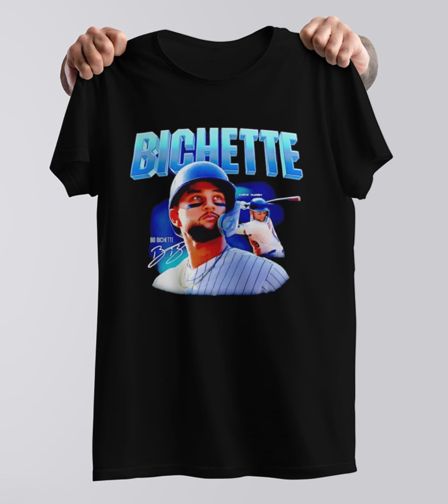 Bichette Bo Bichette Baseball Player Blue Jersey Athletic Gear T-Shirt