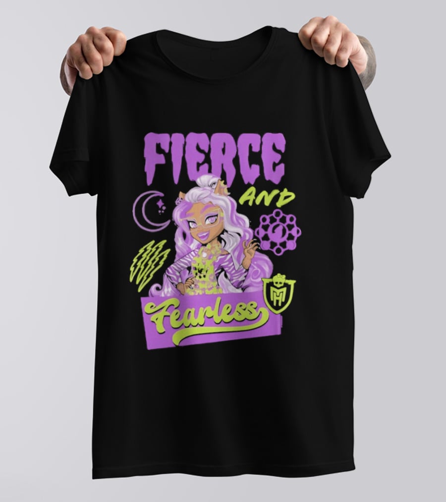 Fierce And Fearless Clawdeen Wolf Monster High T-Shirt