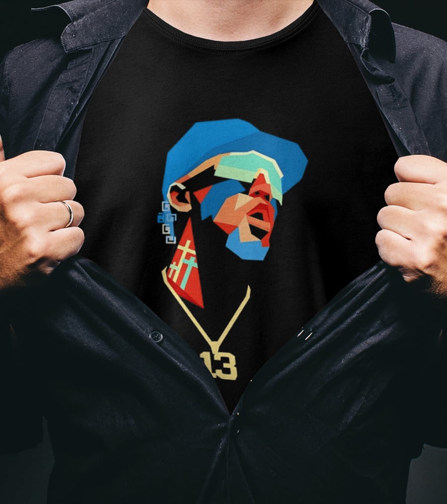 Ronald Acuna Jr 13 Atlanta Braves WPAP Pop T-Shirt