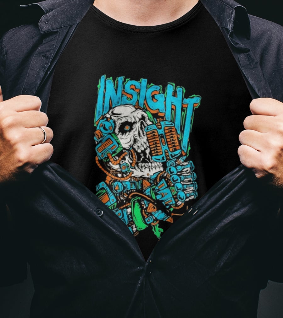 Insight Engine Skull Honda T-Shirt