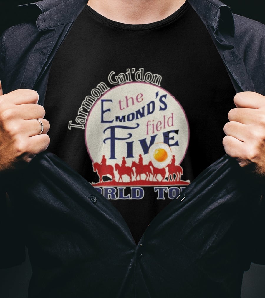 Tarmon Gai'don Emond's Field Five World Tour Silhouette Riders T-Shirt