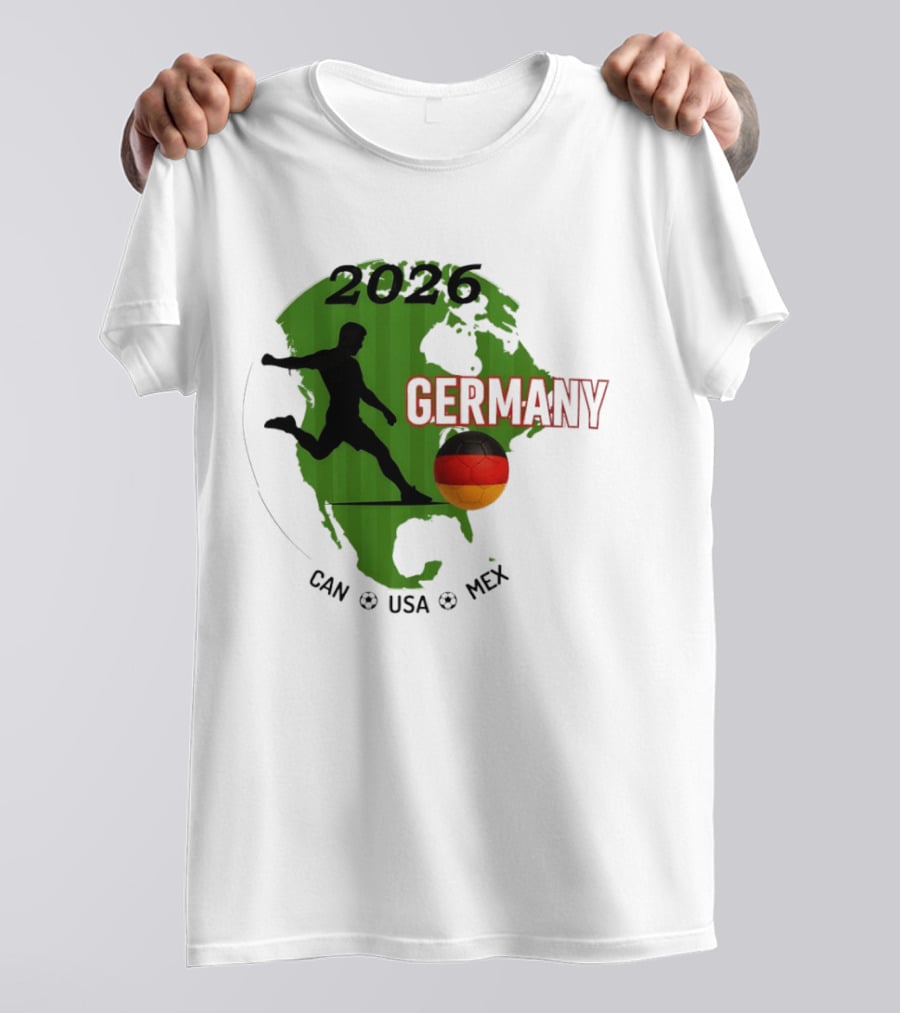 2026 Germany Football CAN USA MEX Soccer World Cup T-Shirt